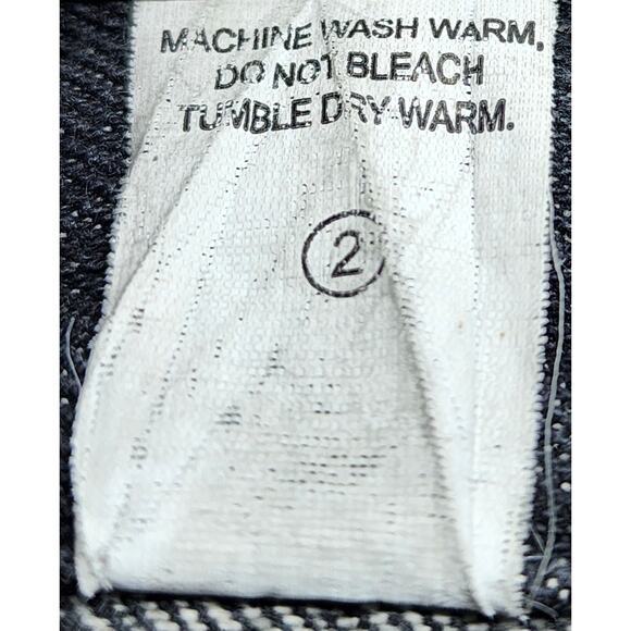 Ben Davis Men's Carpenter Black Pants Jeans Size 42 Baggy Faded Distressed - Picture 6 of 7